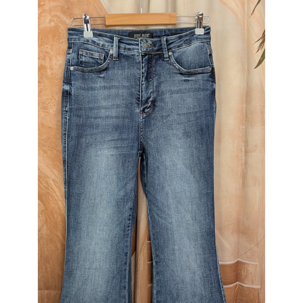 Judy Blue Flare Jeans - Picture 3 of 8